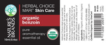 Load image into Gallery viewer, Herbal Choice Mari Organic Benzoin Essential Oil; 0.3floz Glass
