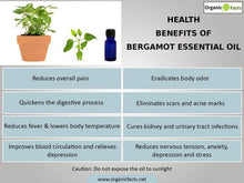 Load image into Gallery viewer, Herbal Choice Mari Organic Bergamot Essential Oil; 0.3floz Glass
