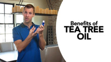 Load image into Gallery viewer, Herbal Choice Mari Organic Tea Tree Essential Oil; 0.3floz Glass
